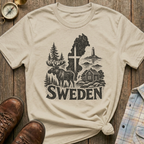 Sweden Sketch T-Shirt