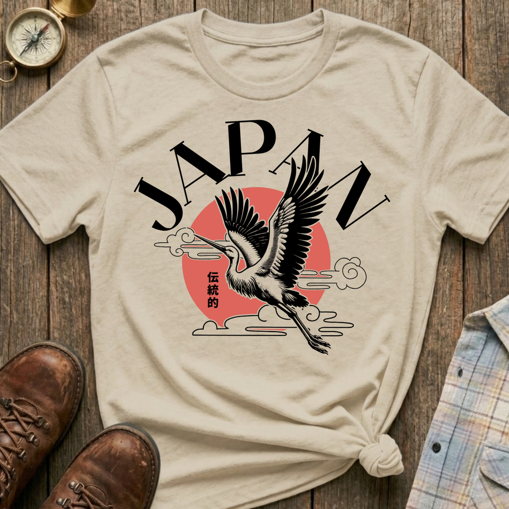 Japan Crane T-Shirt