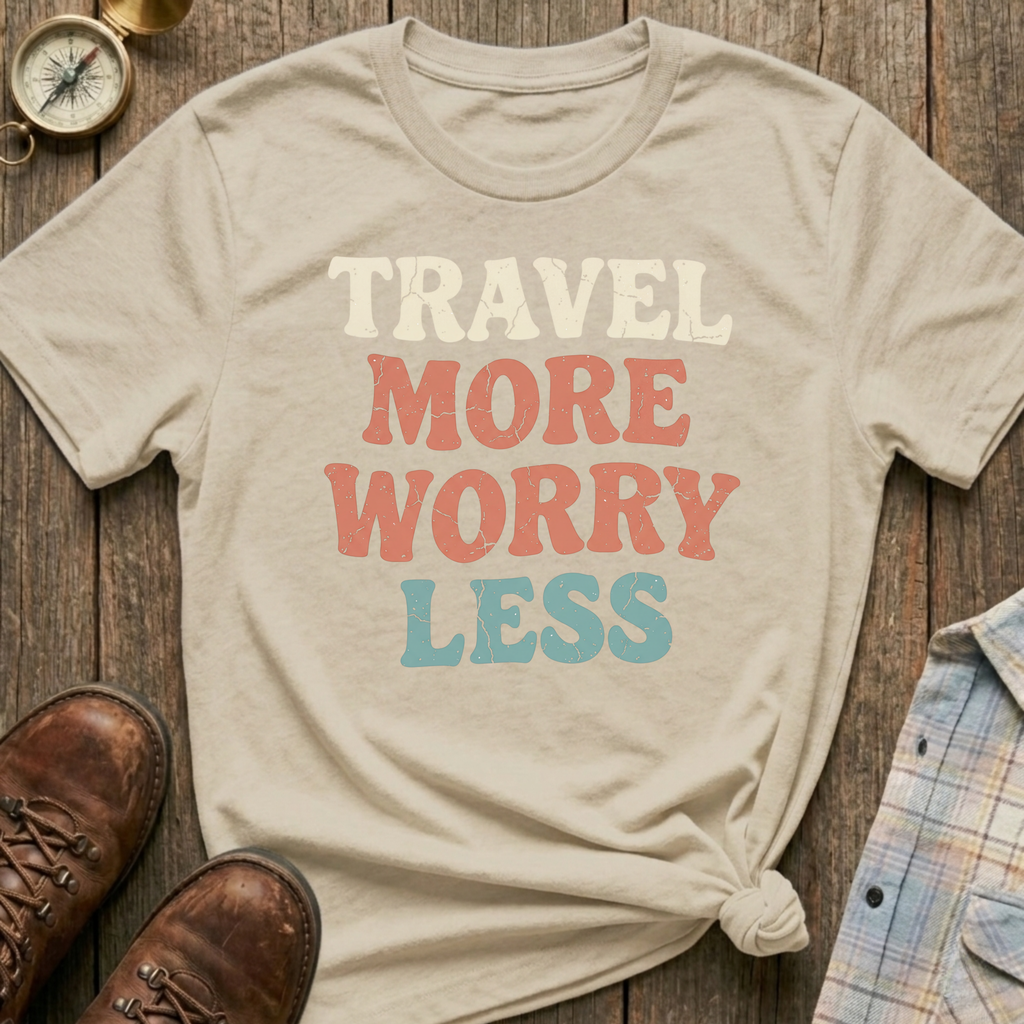 Travel More Graphic T-Shirt
