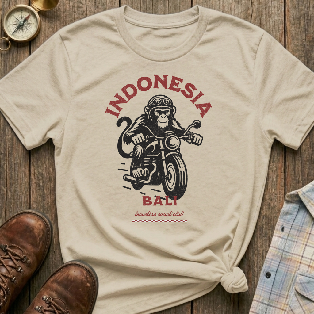 Bali Cool Monkey T-Shirt