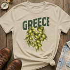 Greece Olive T-Shirt