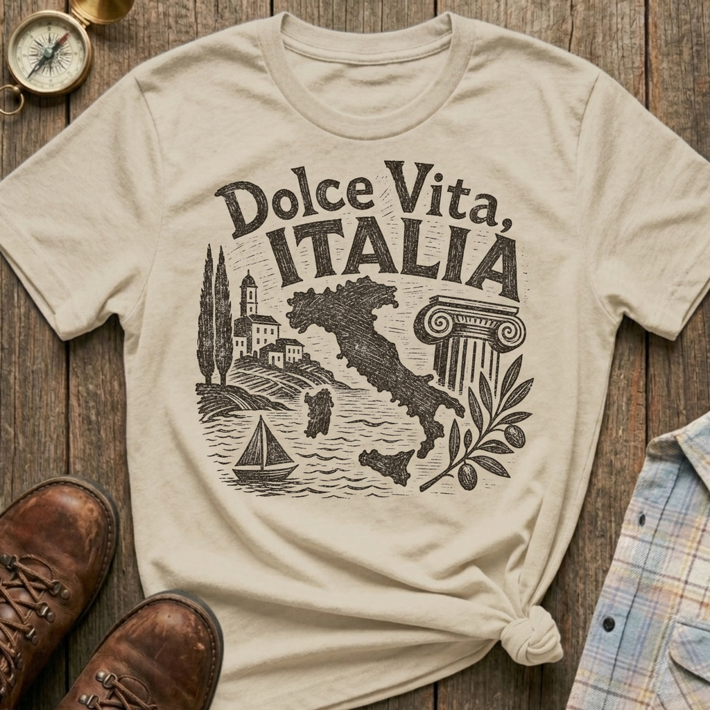 Dolce Vita Sketch T-Shirt