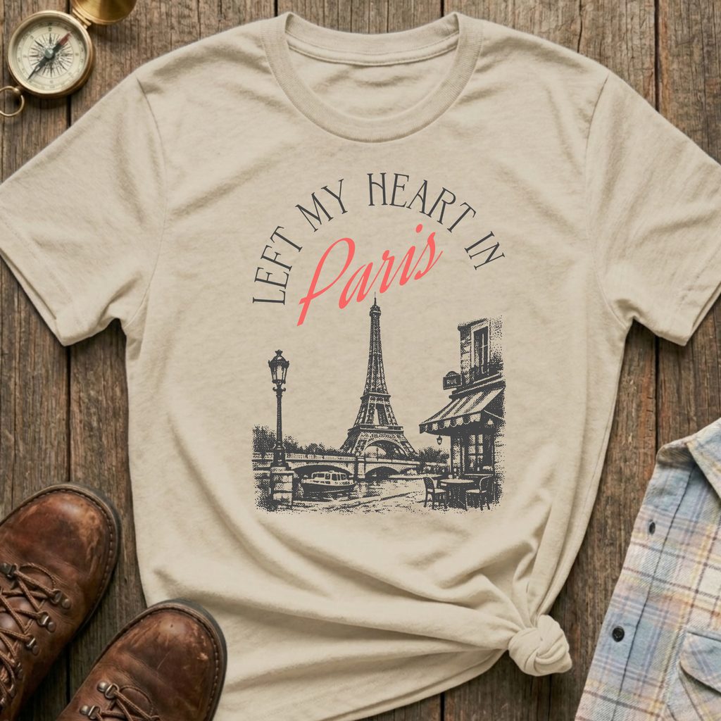 Paris Heart T-Shirt