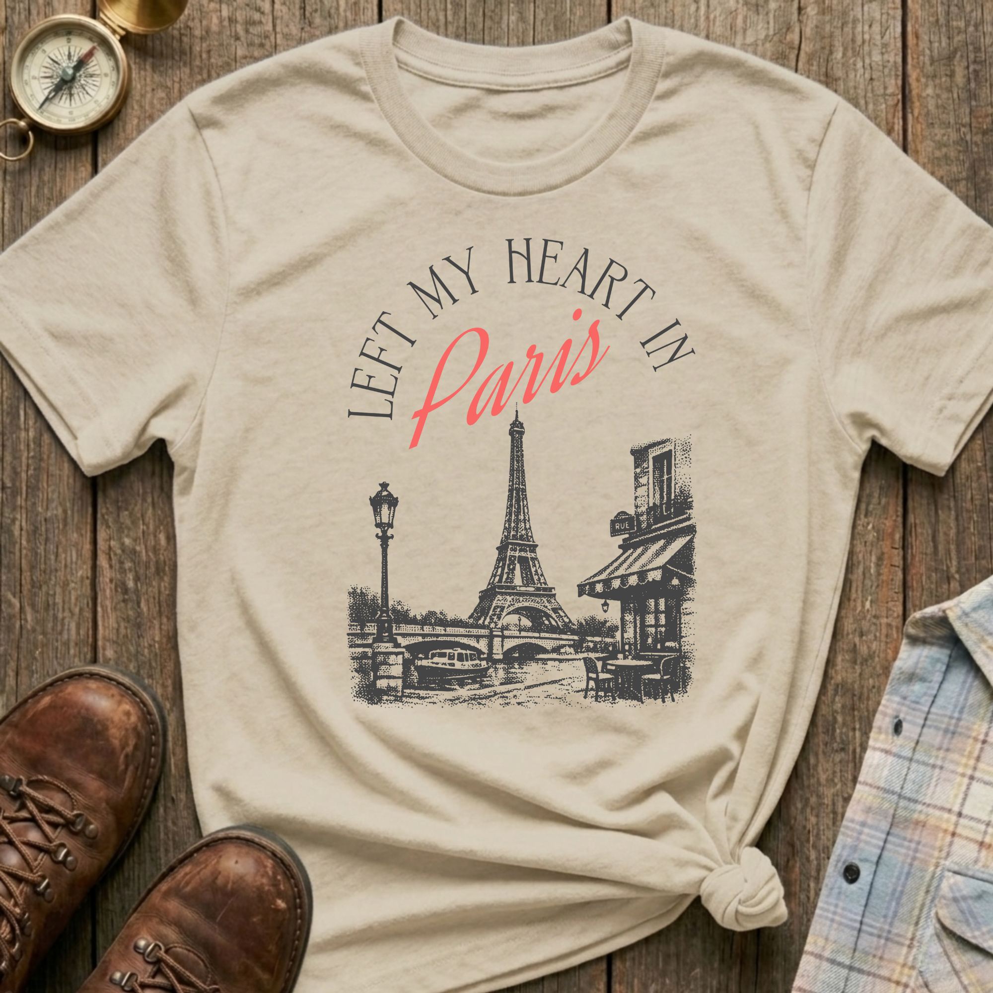 Paris Heart T-Shirt