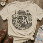 South Korea Sketch T-Shirt