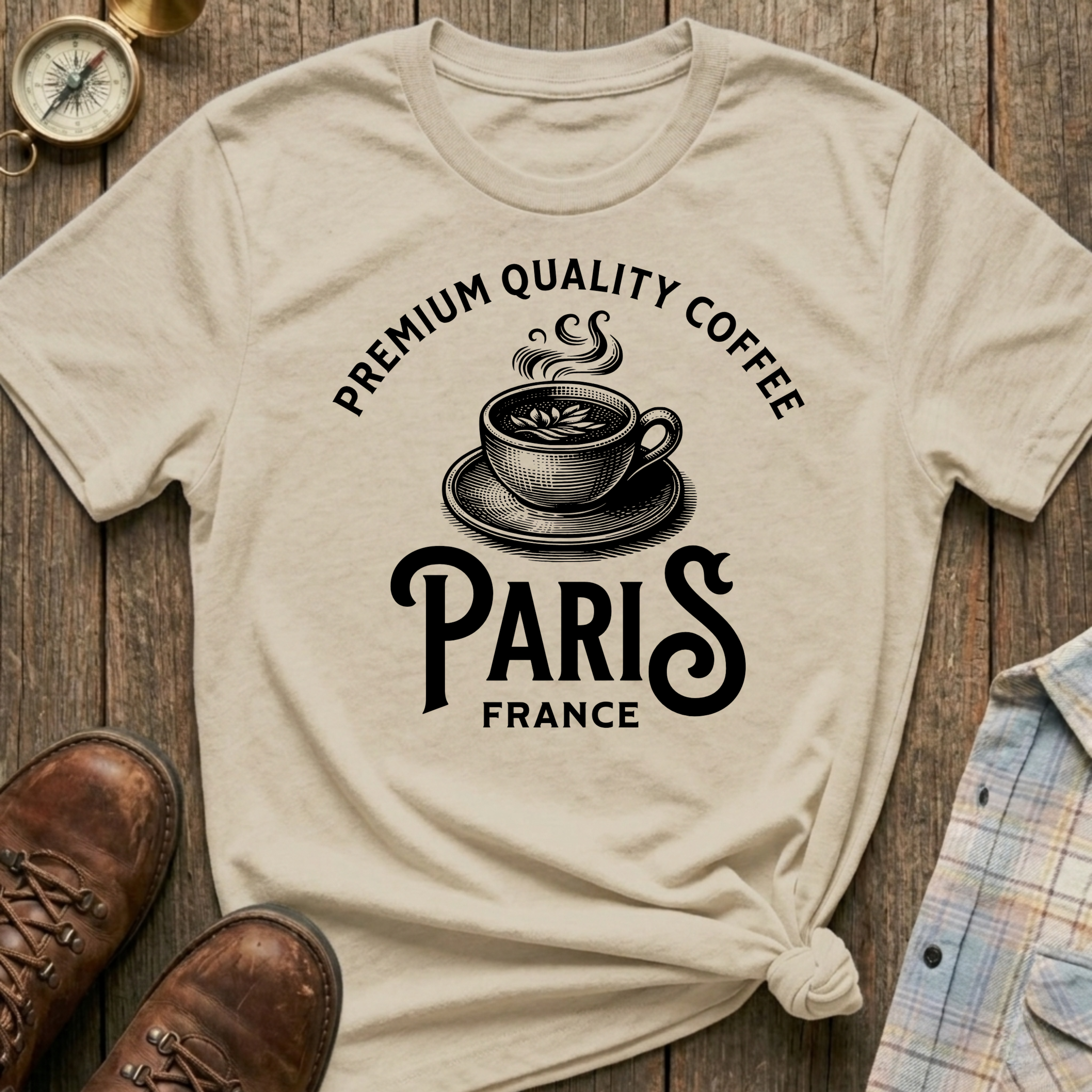 Paris Coffee T-Shirt