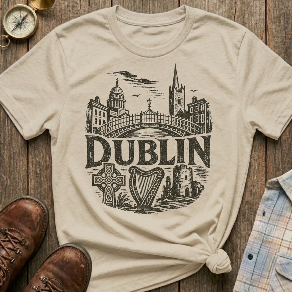 Dublin Sketch T-Shirt