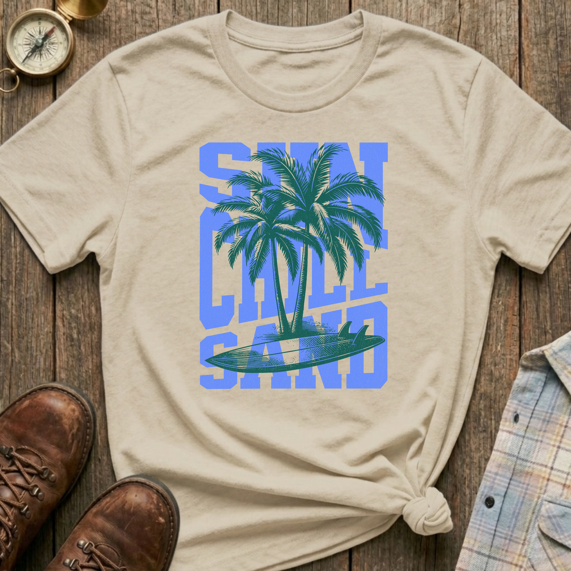 Sun, Chill, Sand T-Shirt