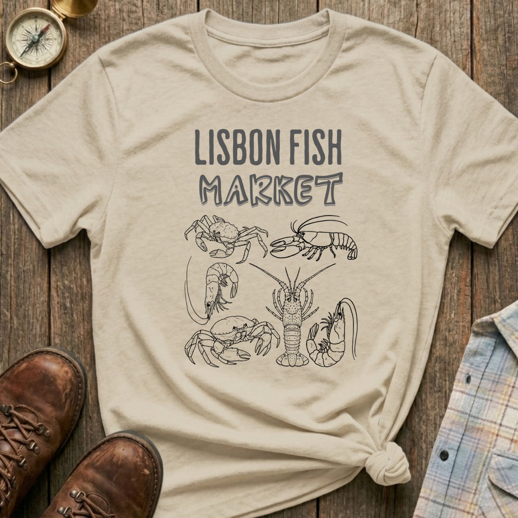 Lisbon Fish Market T-Shirt