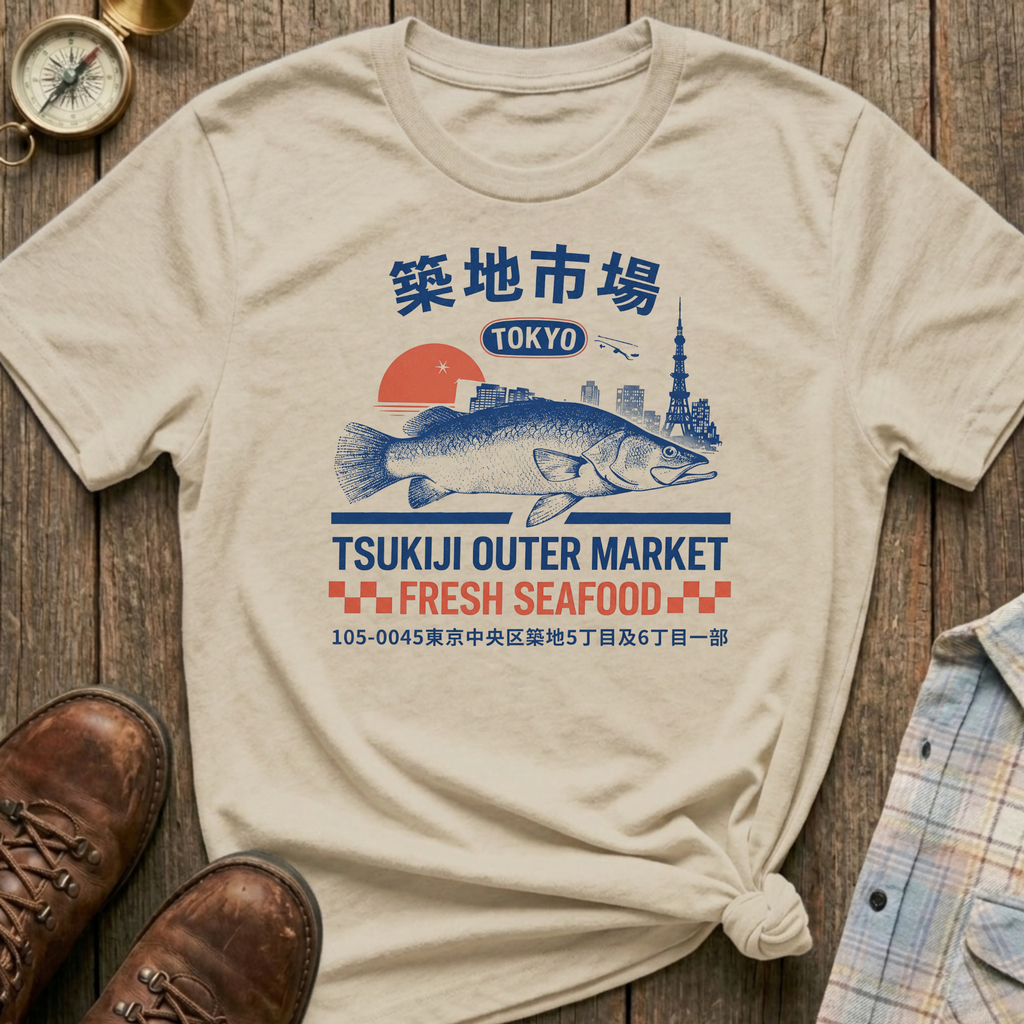 Tsukiji Fish Market T-Shirt