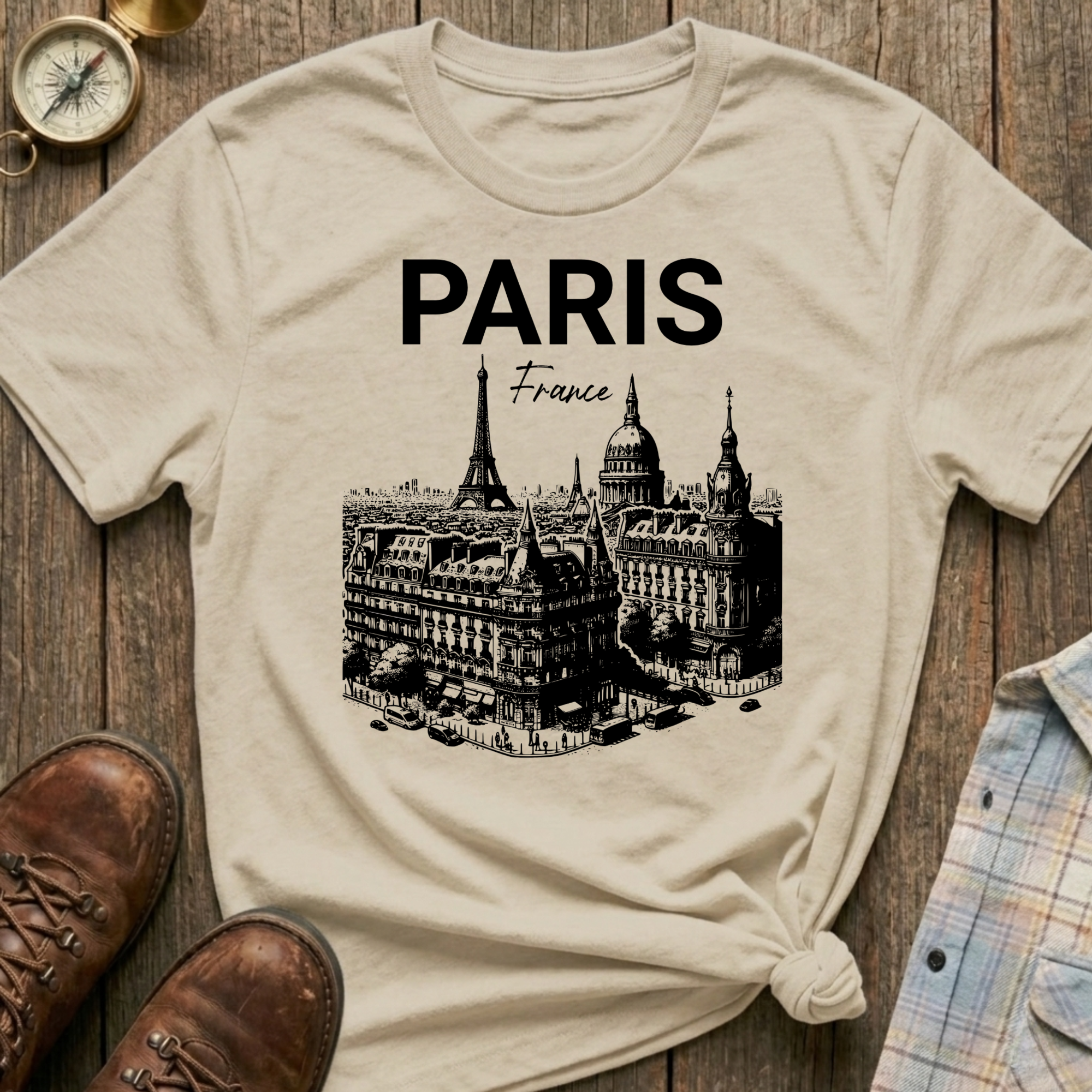 Paris Skyline T-Shirt