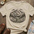 Mount Rainier Sketch T-Shirt