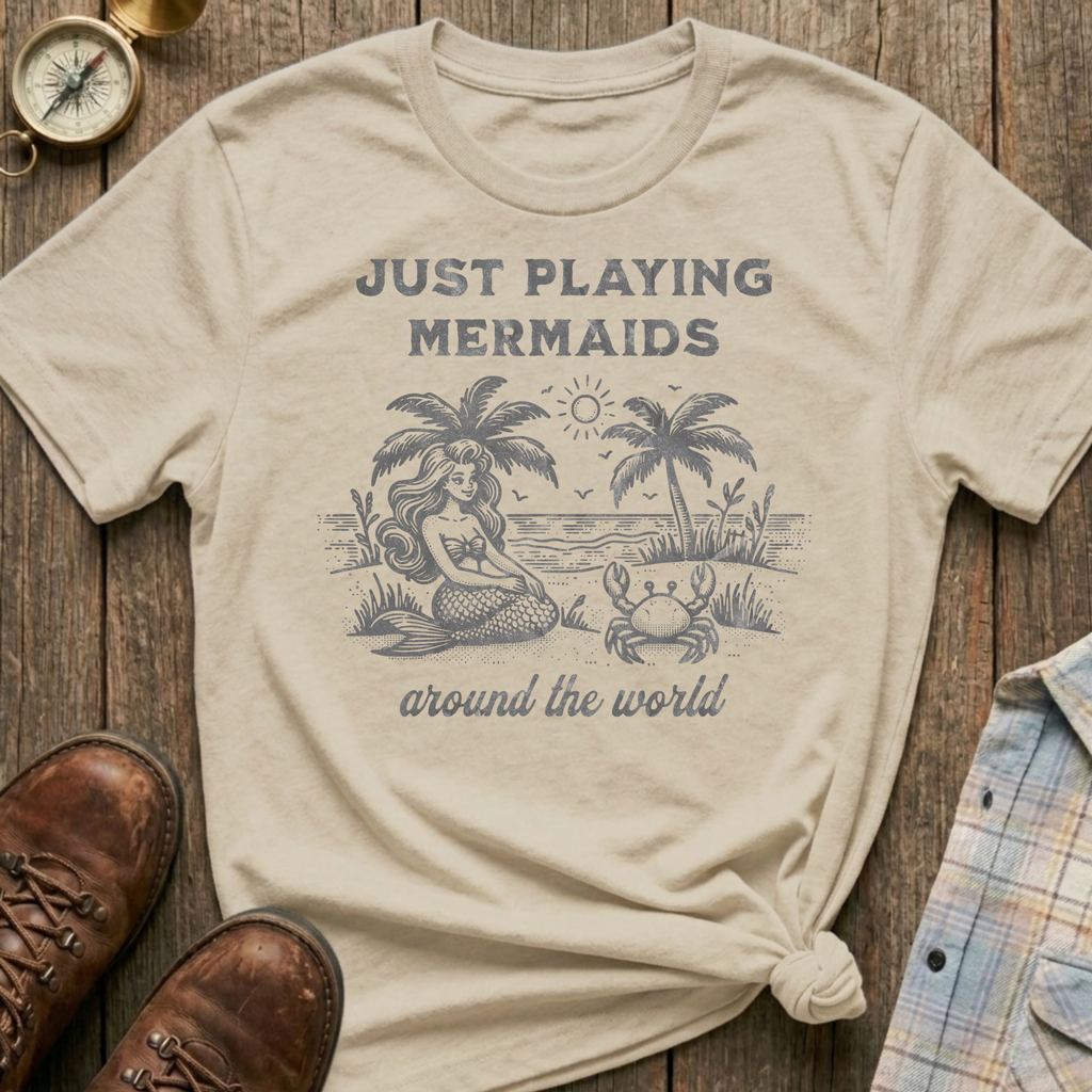 Playing Mermaids T-Shirt