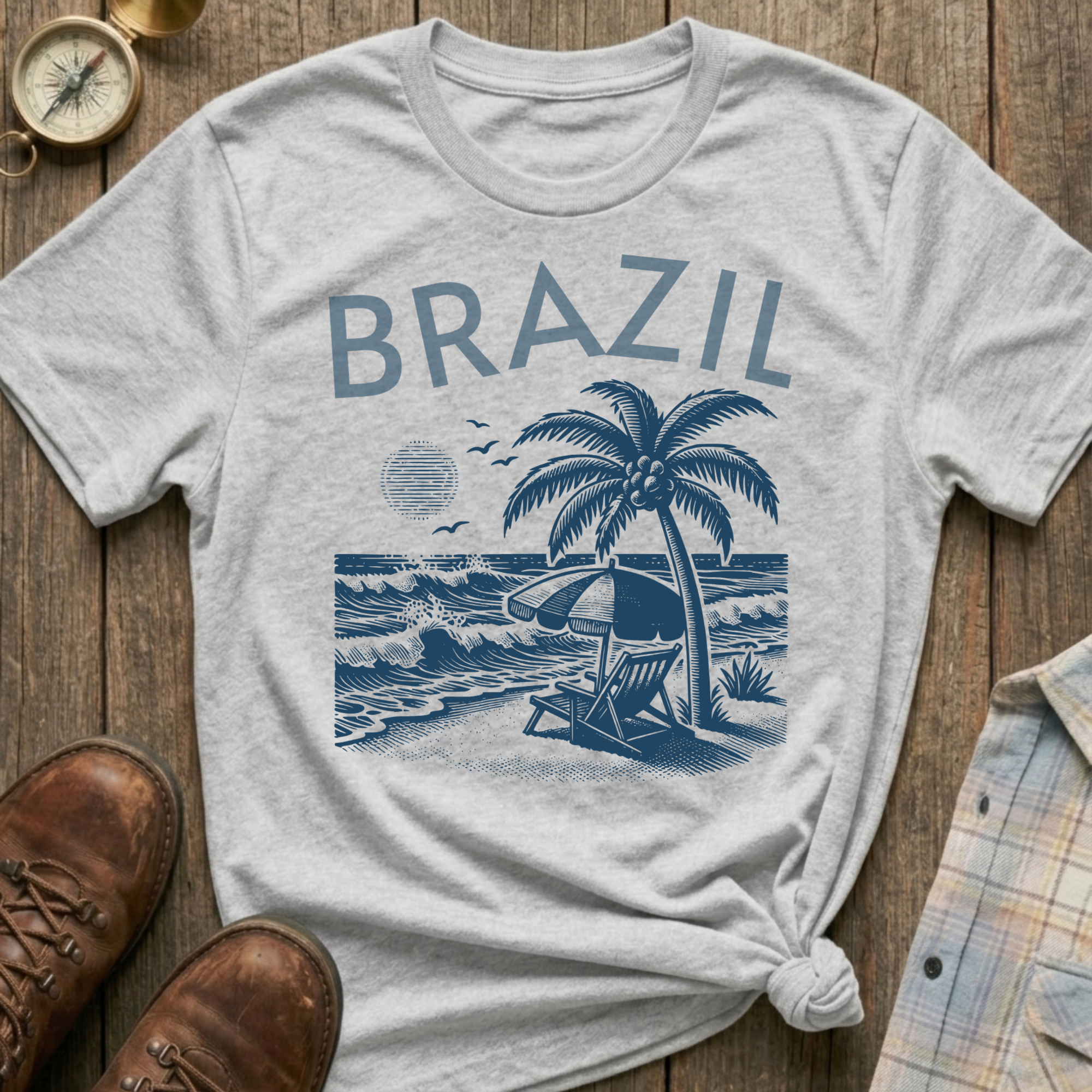 Brazil Beach T‑Shirt