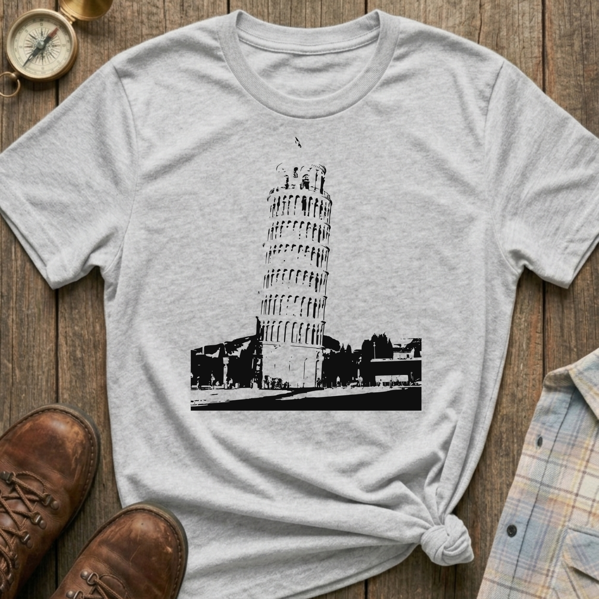 Tower of Pisa T-Shirt
