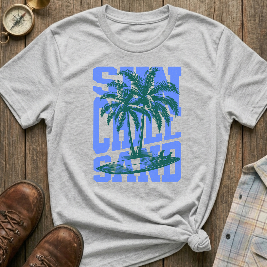 Sun, Chill, Sand T-Shirt