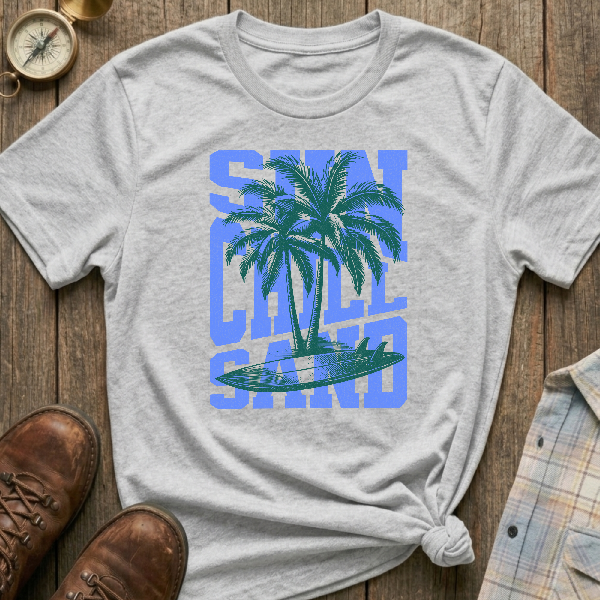 Sun, Chill, Sand T-Shirt