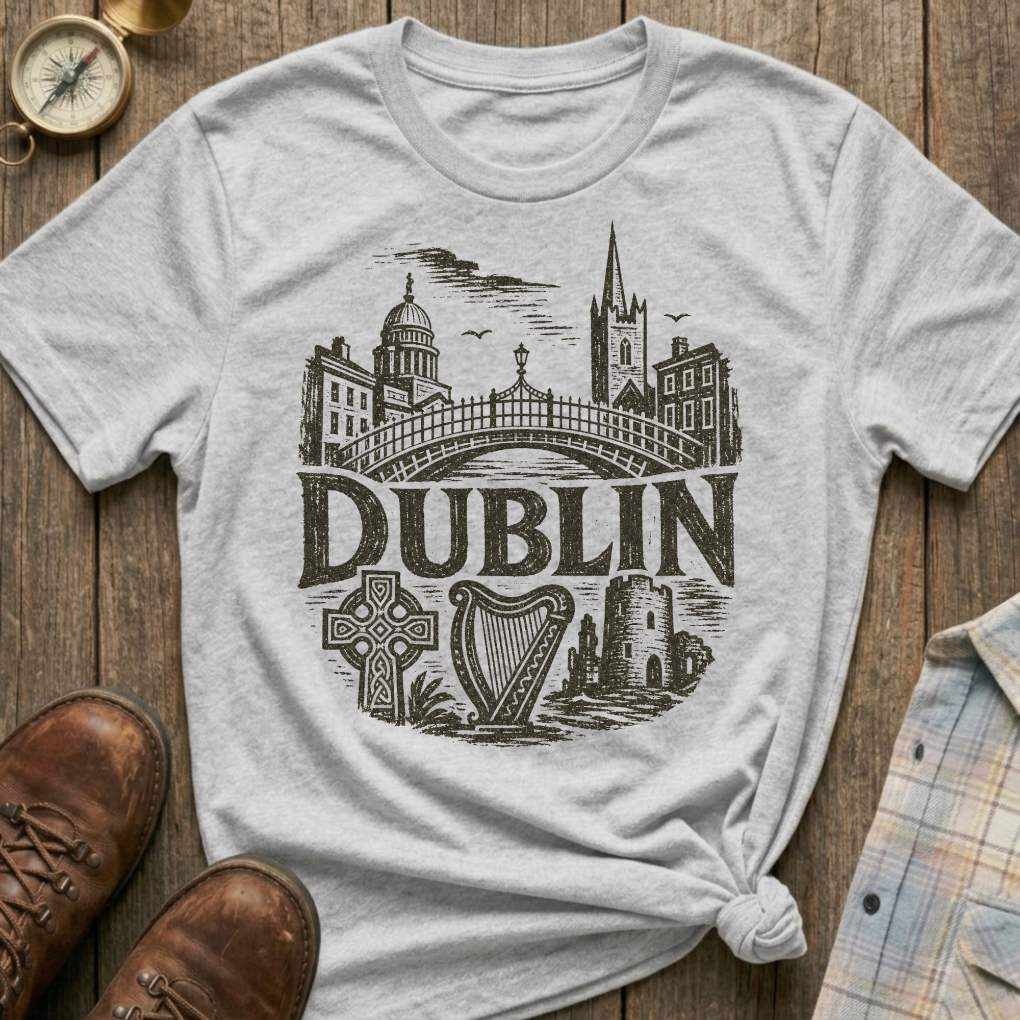 Dublin Sketch T-Shirt