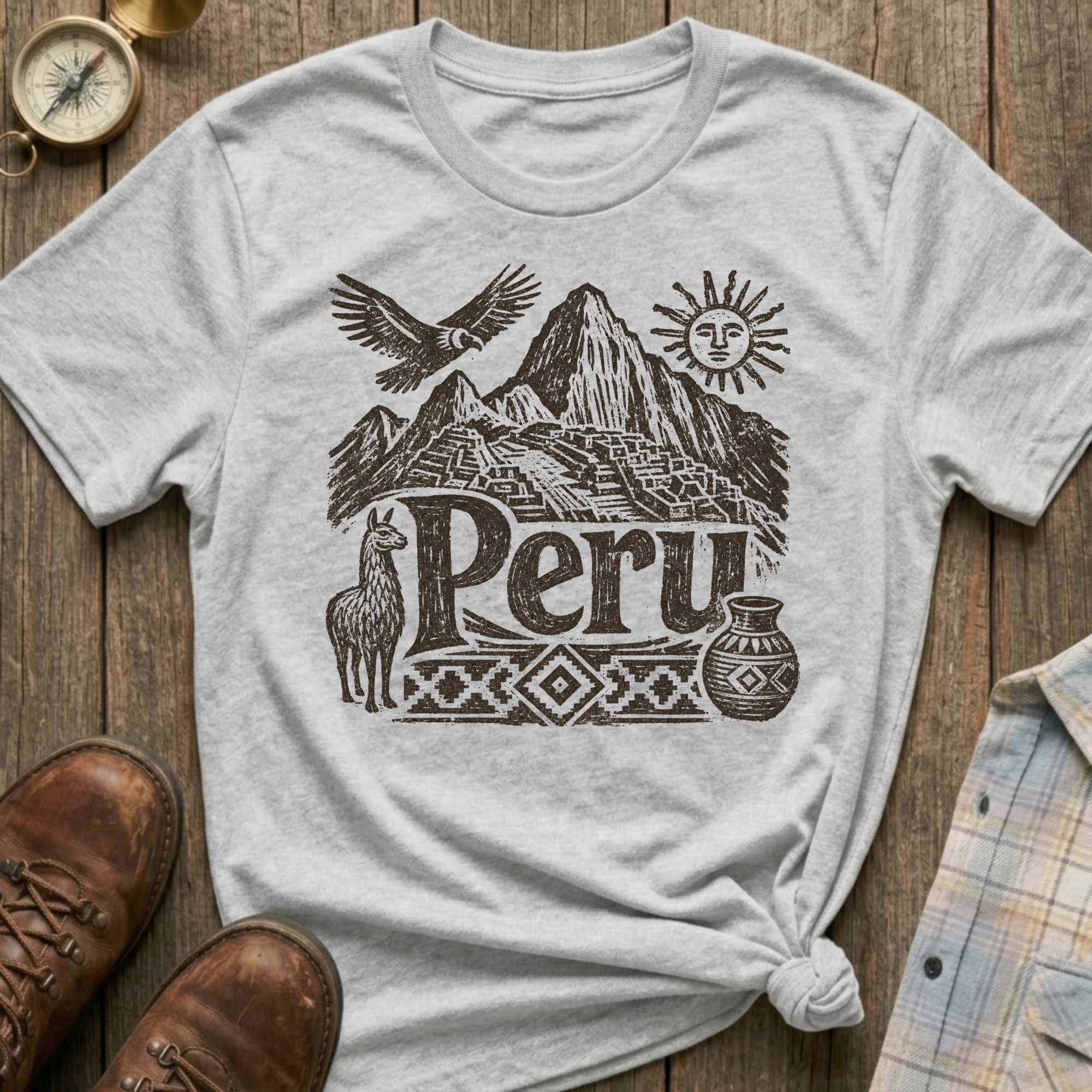 Peru Sketch T-Shirt
