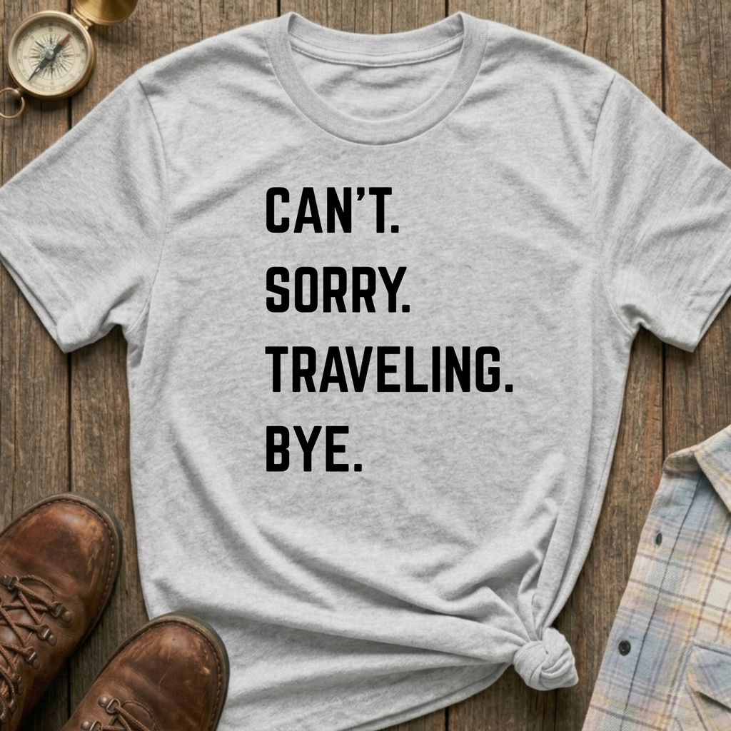 Traveling. Bye. T-Shirt