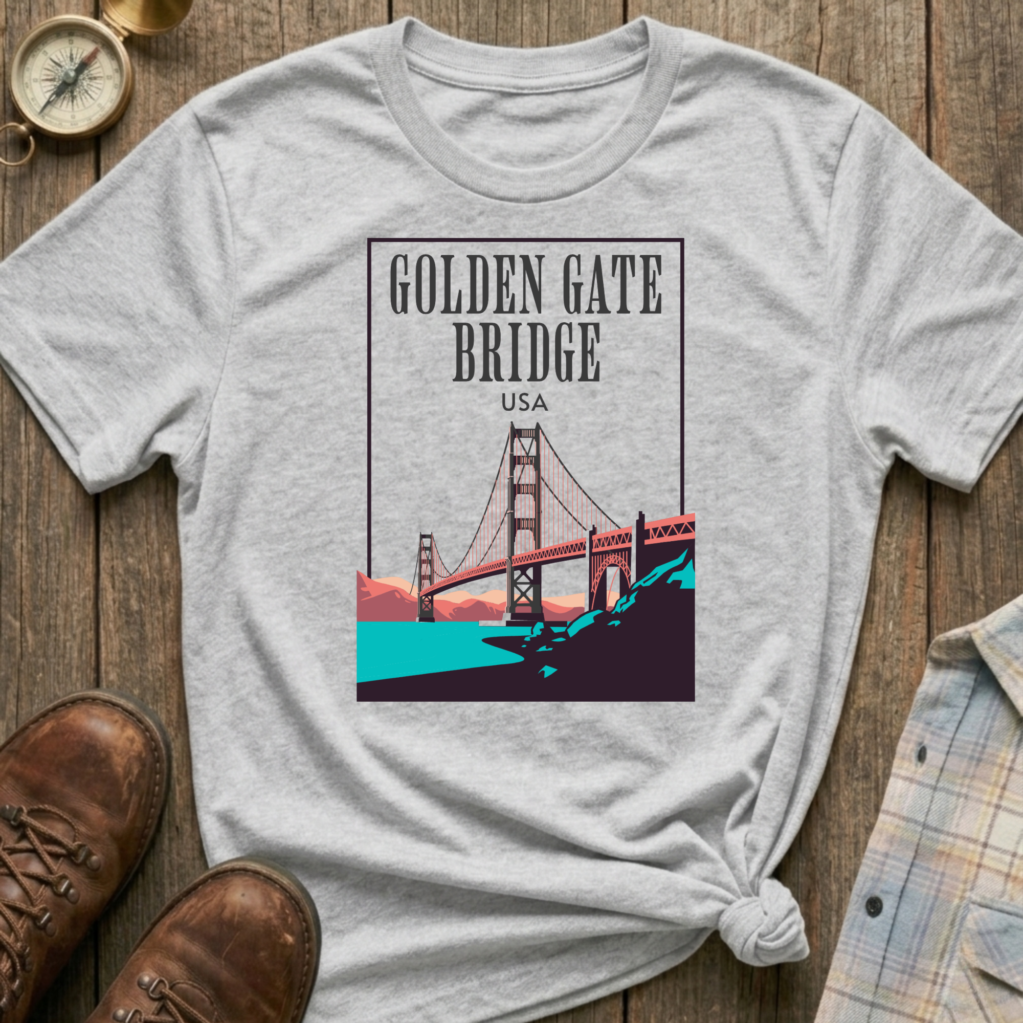 Golden Gate Bridge T-Shirt