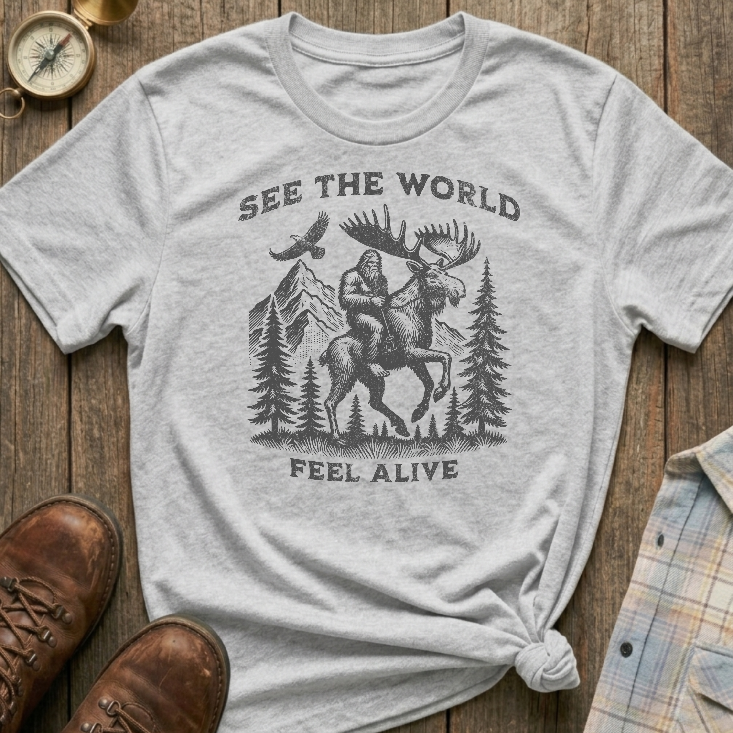 See The World T-Shirt