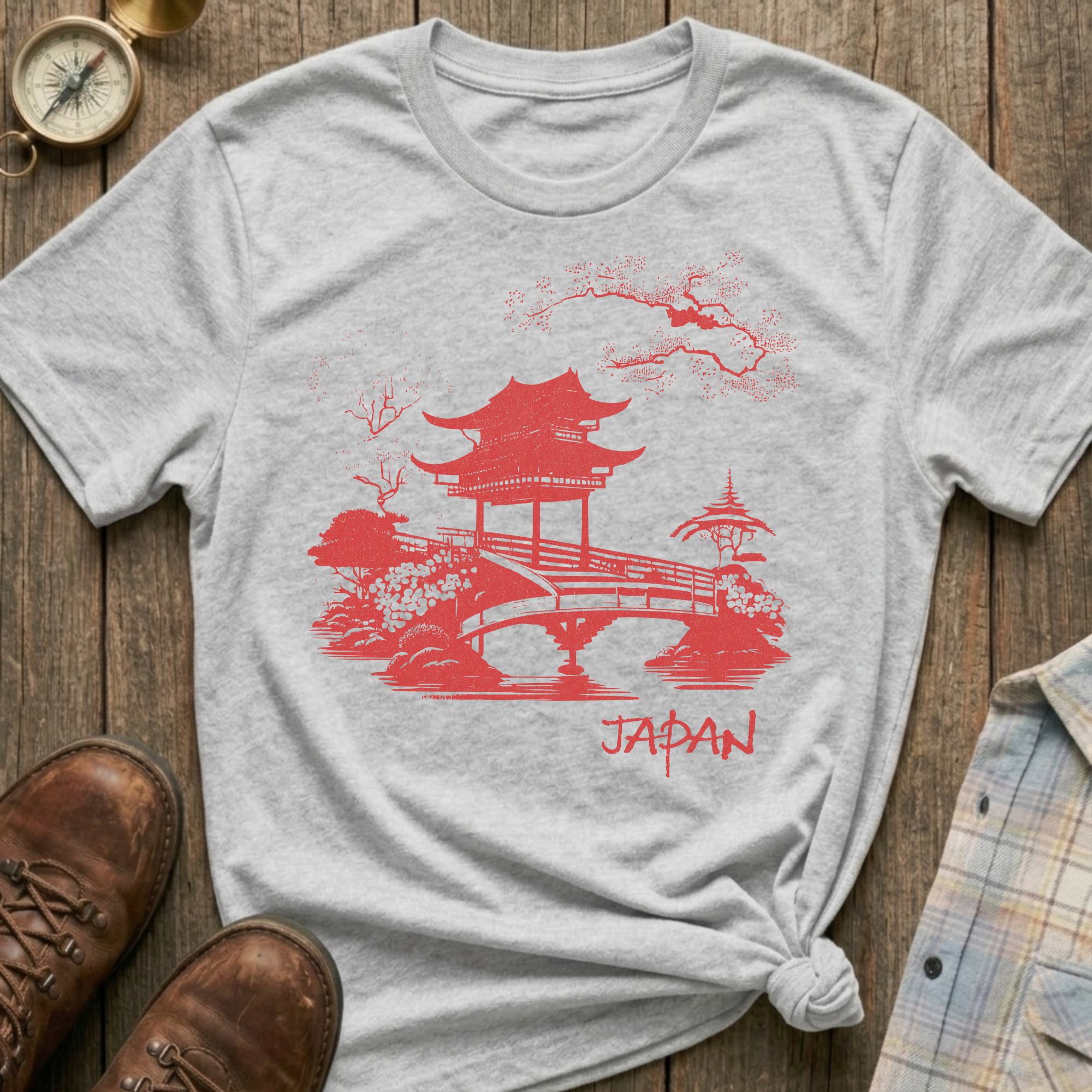Japan Pagoda T-Shirt