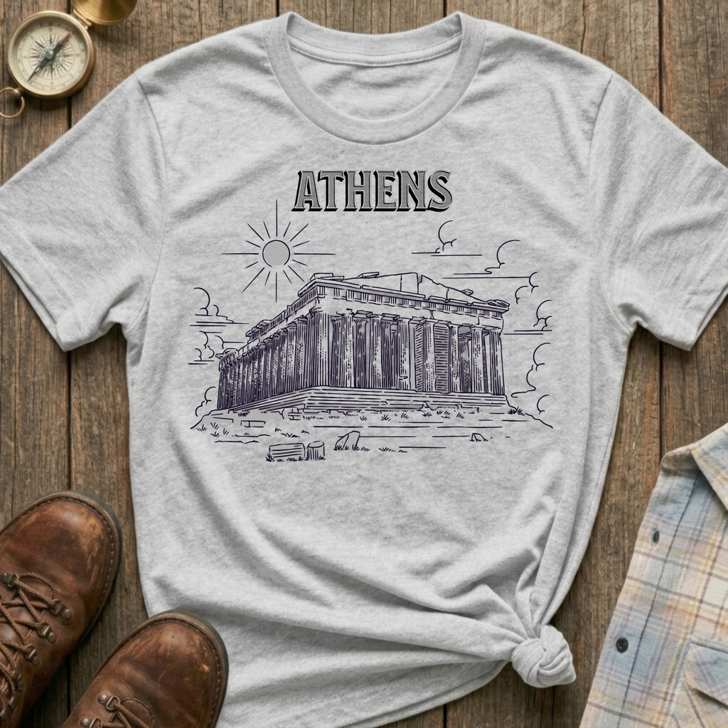 Athens Sketch T-Shirt