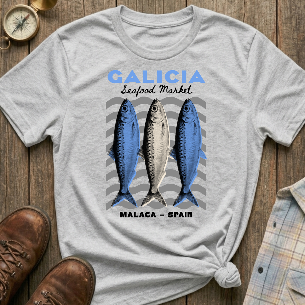 Galicia Seafood Market T-Shirt