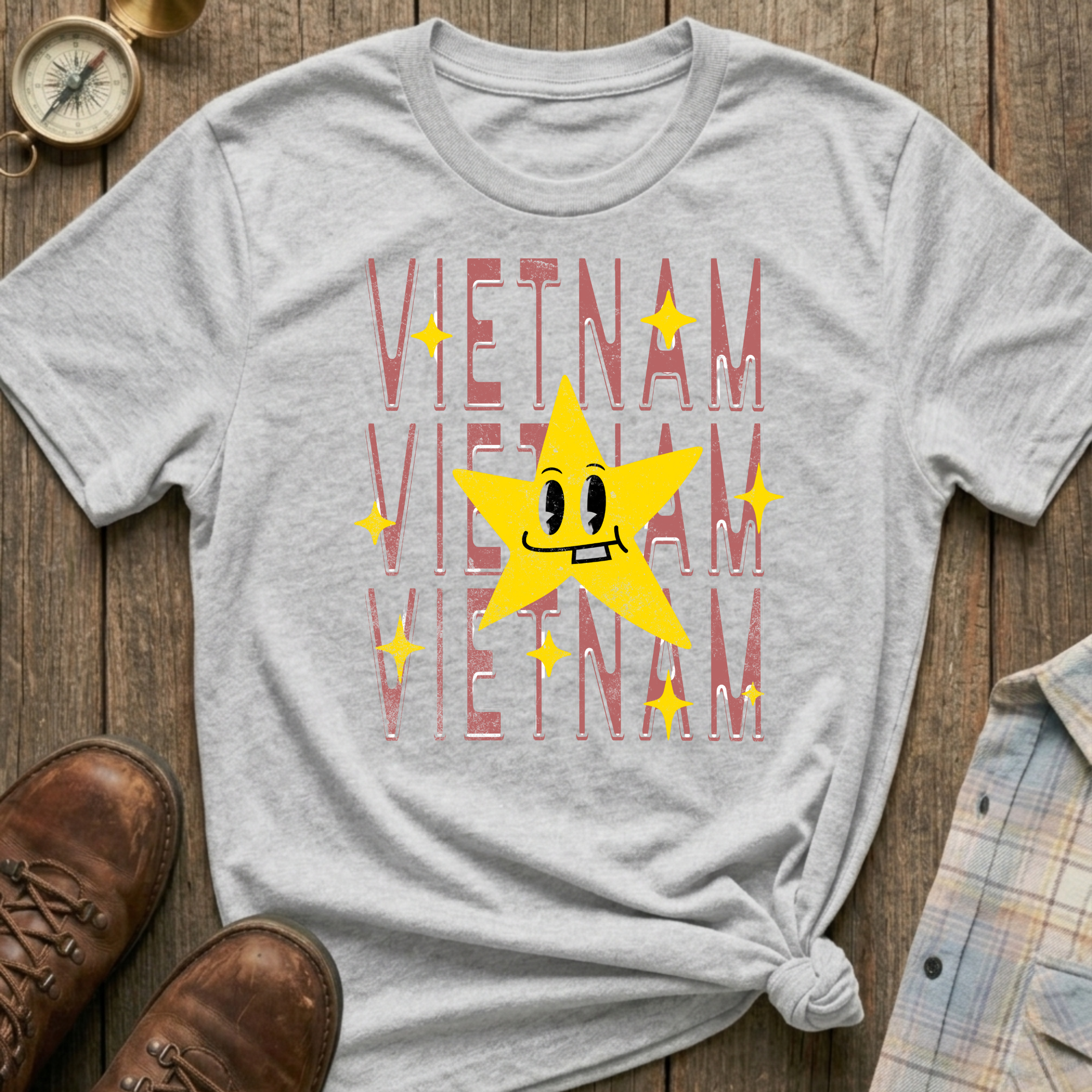 Vietnam Star T‑Shirt