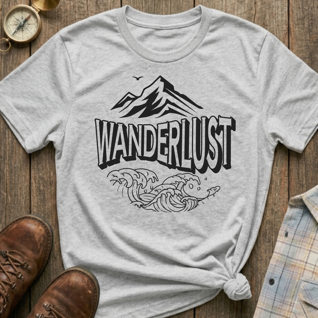 Wanderlust Graphic T-Shirt