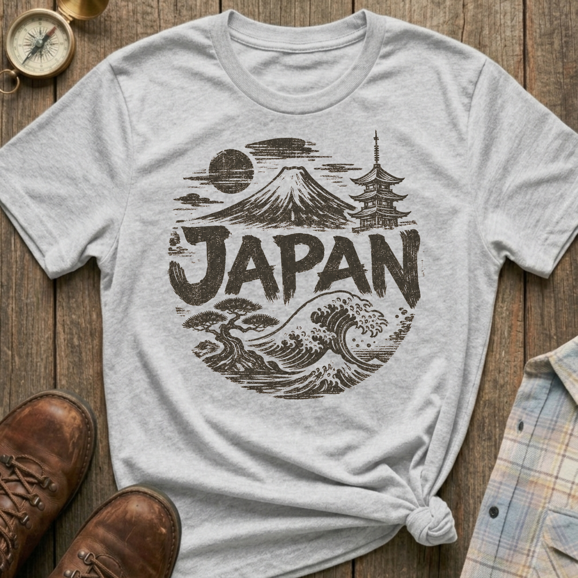 Japan Sketch T-Shirt