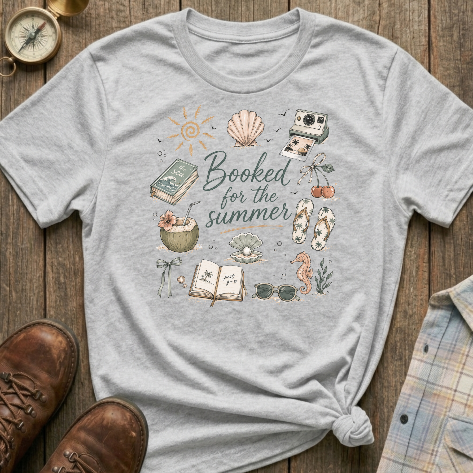 Booked for the Summer T-Shirt