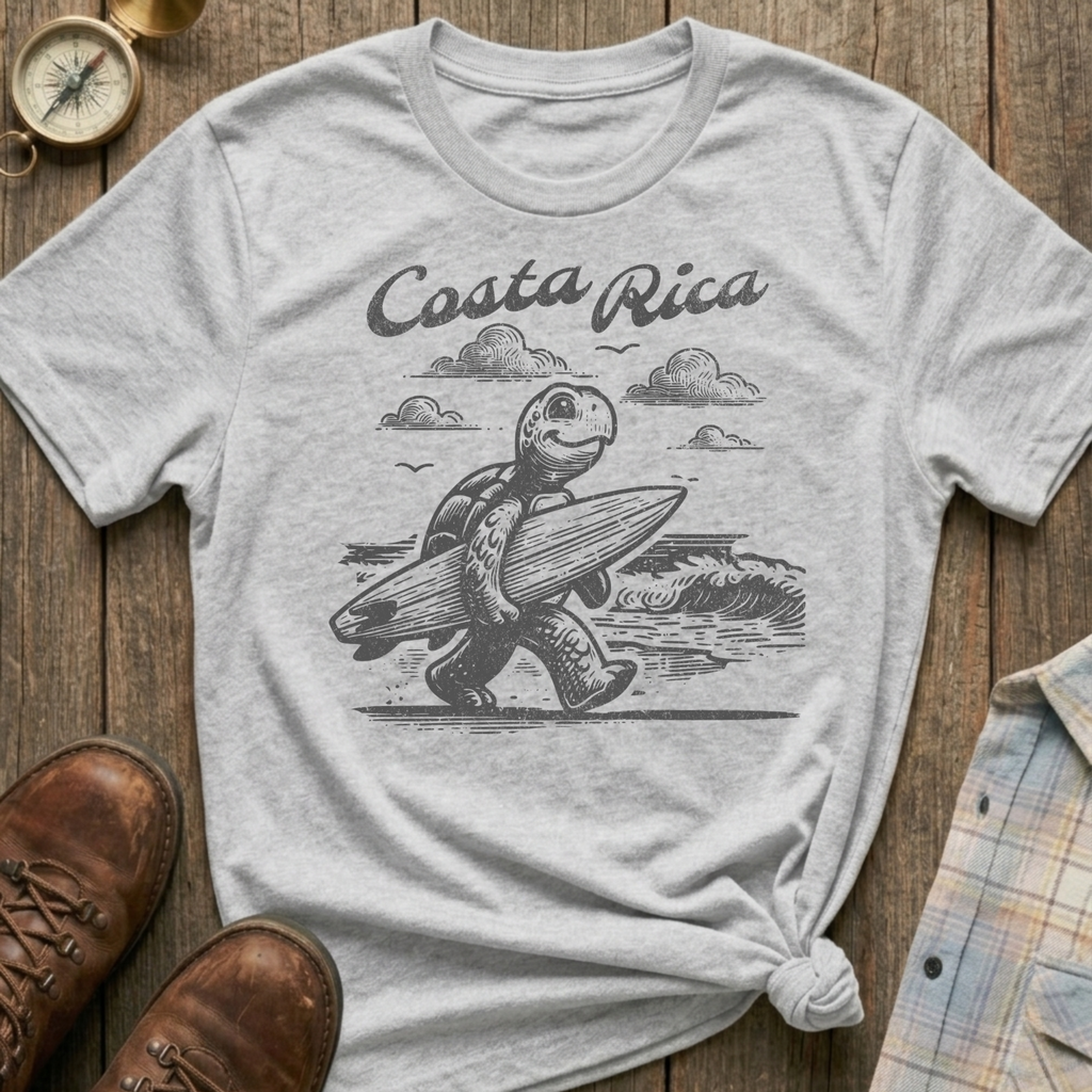 Costa Rica Turtle T-Shirt