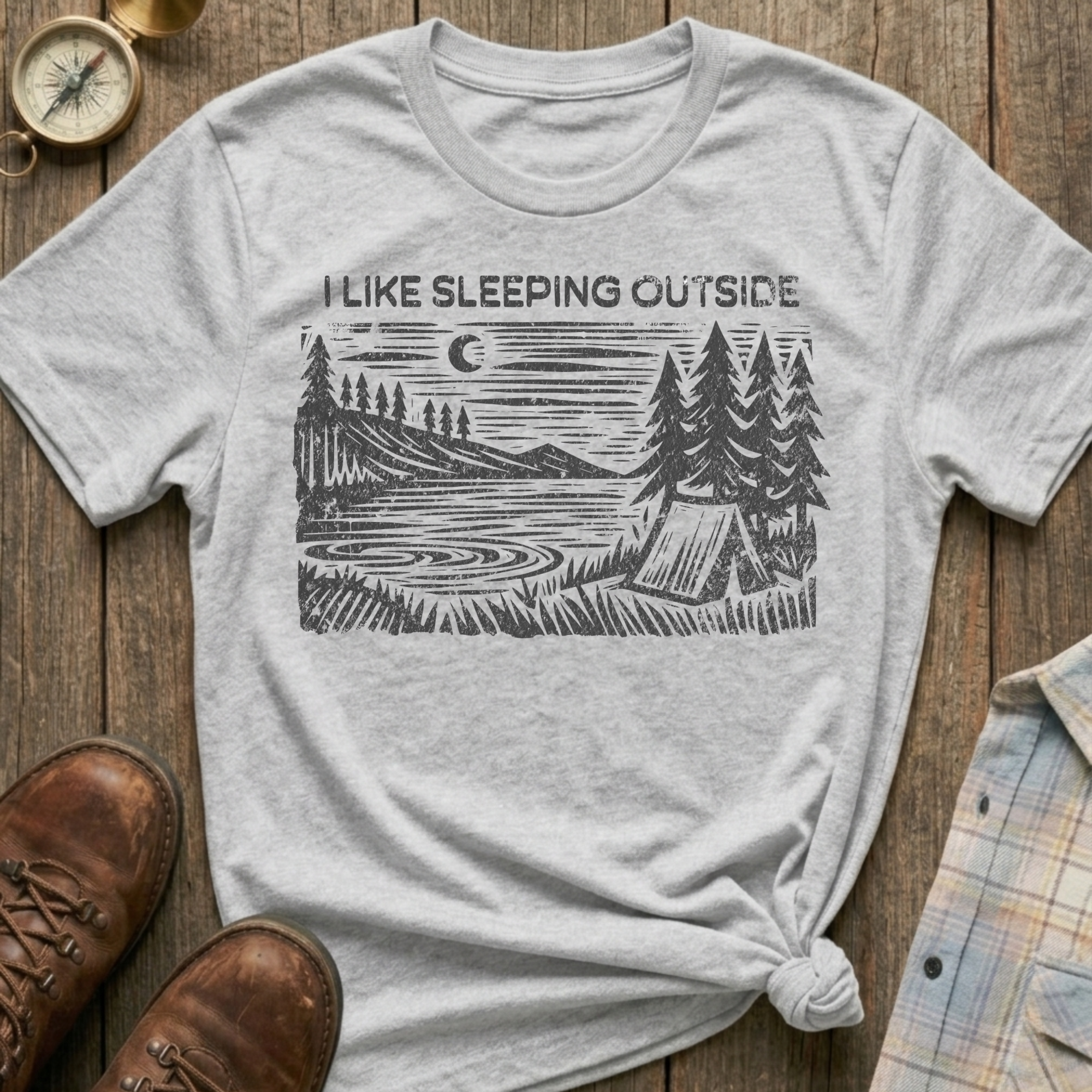Sleeping Outside T-Shirt