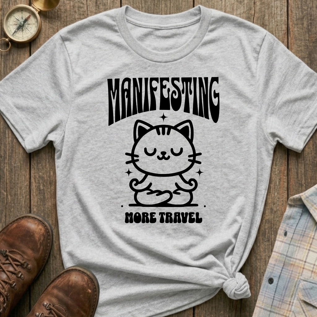 Manifesting Travel T-Shirt