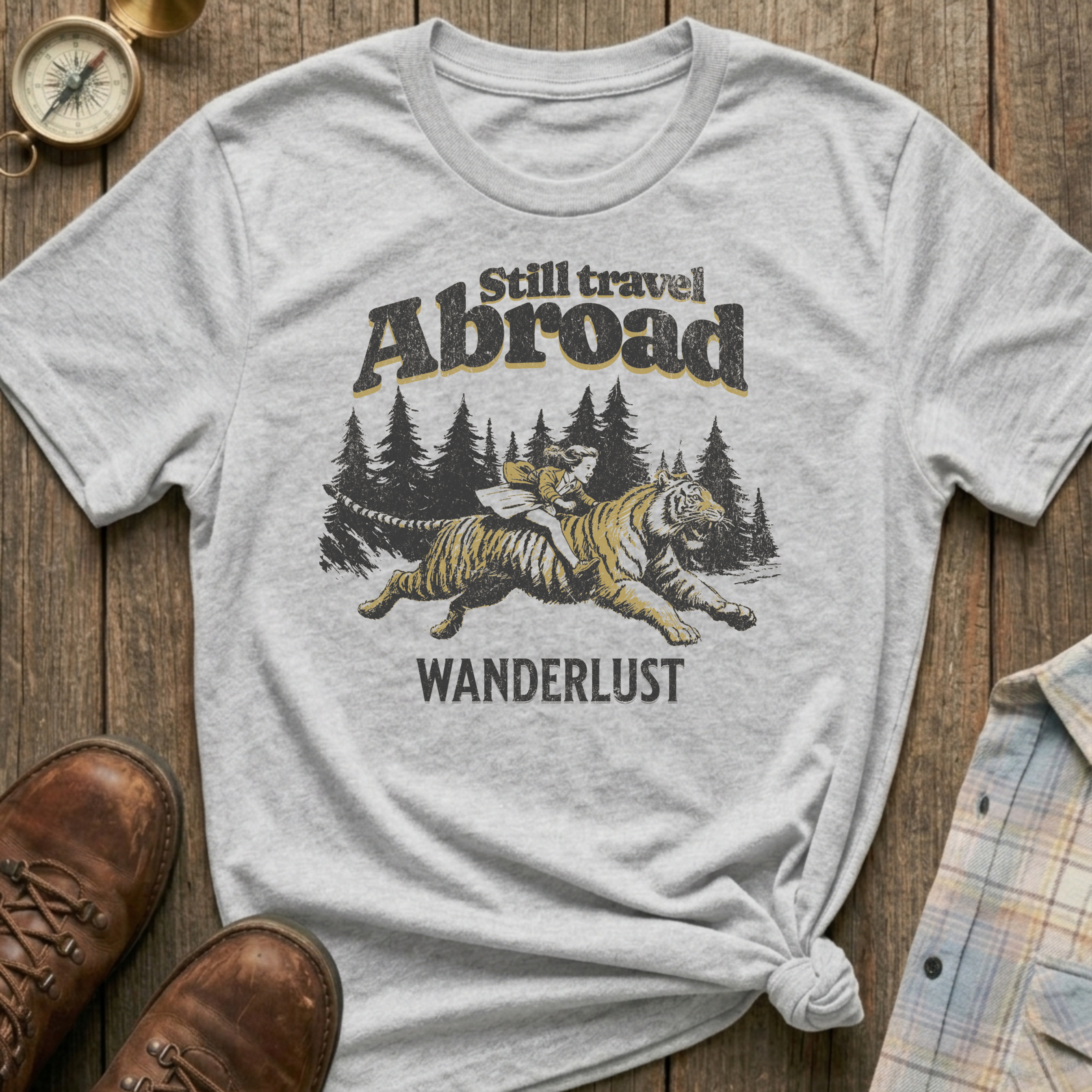 Still Travel Abroad T-Shirt