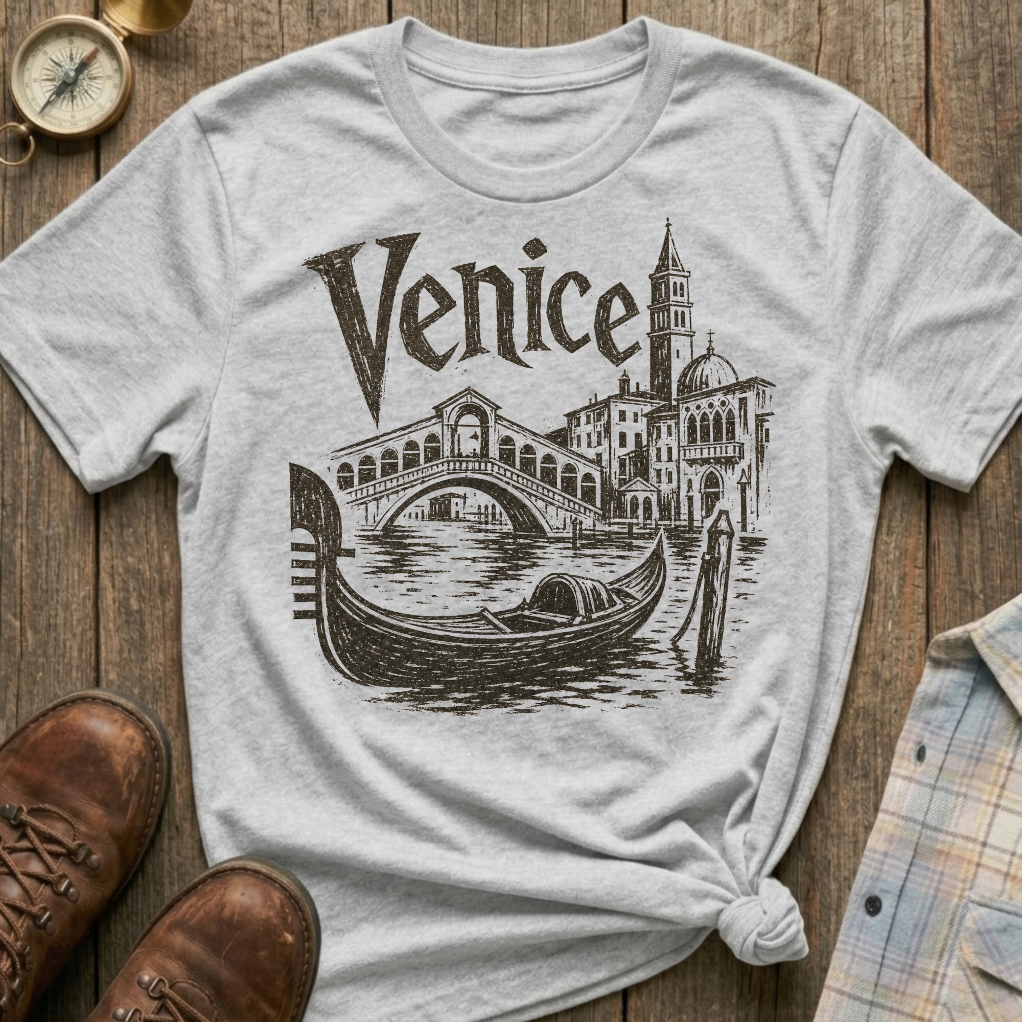 Venice Sketch T-Shirt