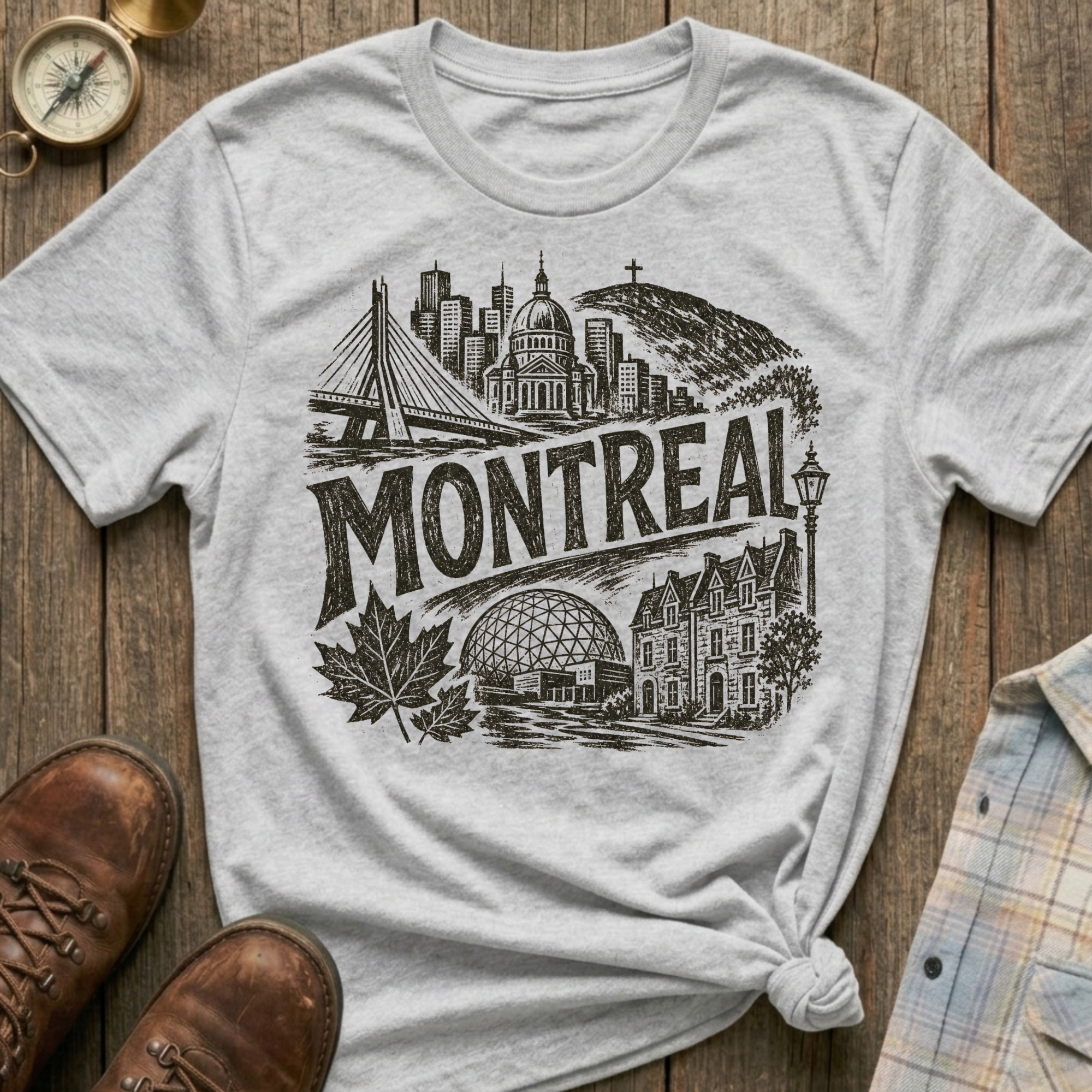 Montreal Sketch T-Shirt
