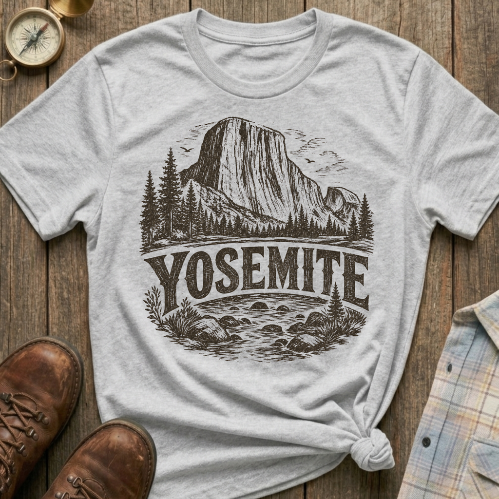 Yosemite Sketch T-Shirt