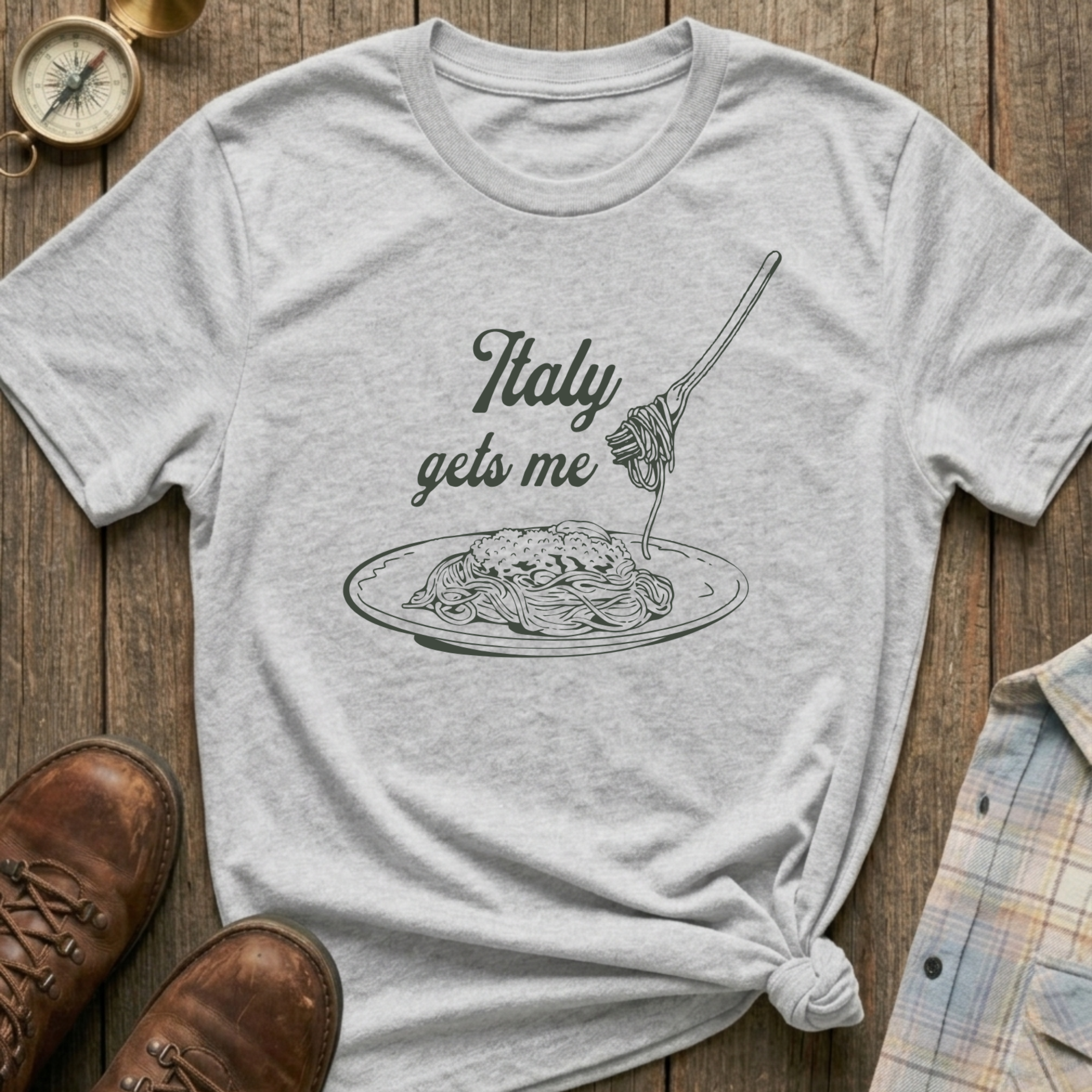 Italy Gets Me T-Shirt