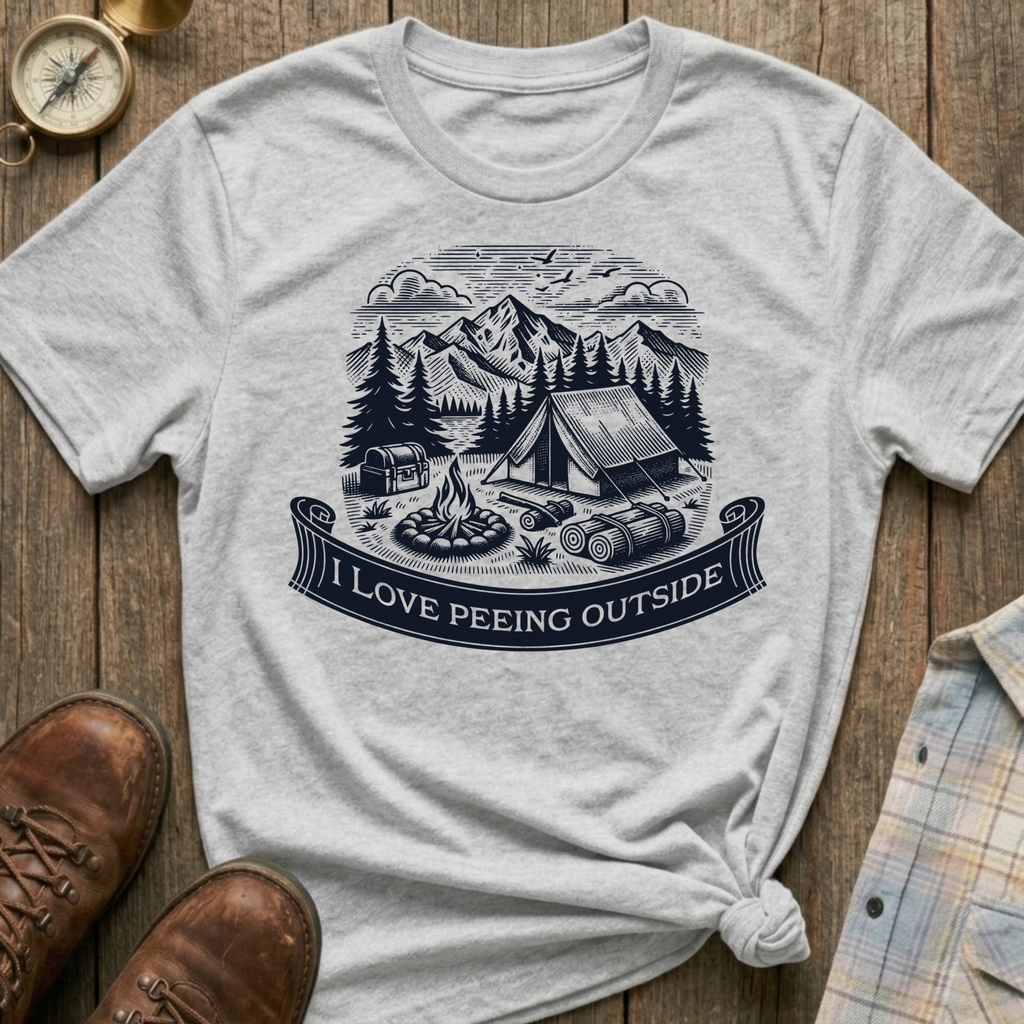 Love Peeing Outside T-Shirt