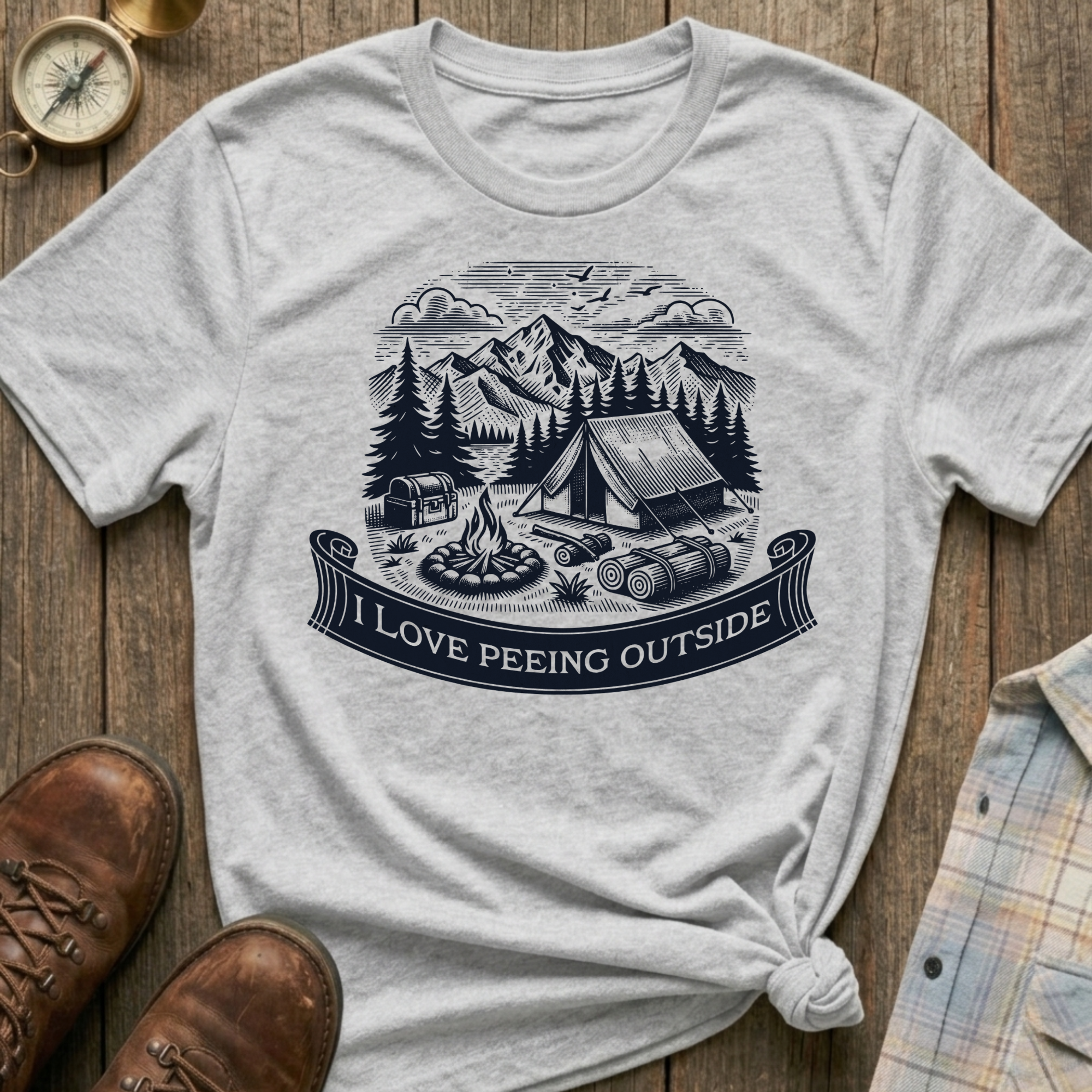Love Peeing Outside T-Shirt