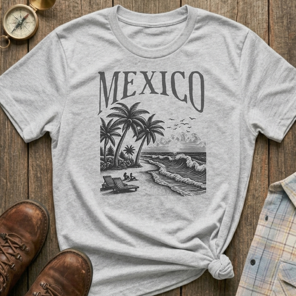 Mexico Beach T‑Shirt