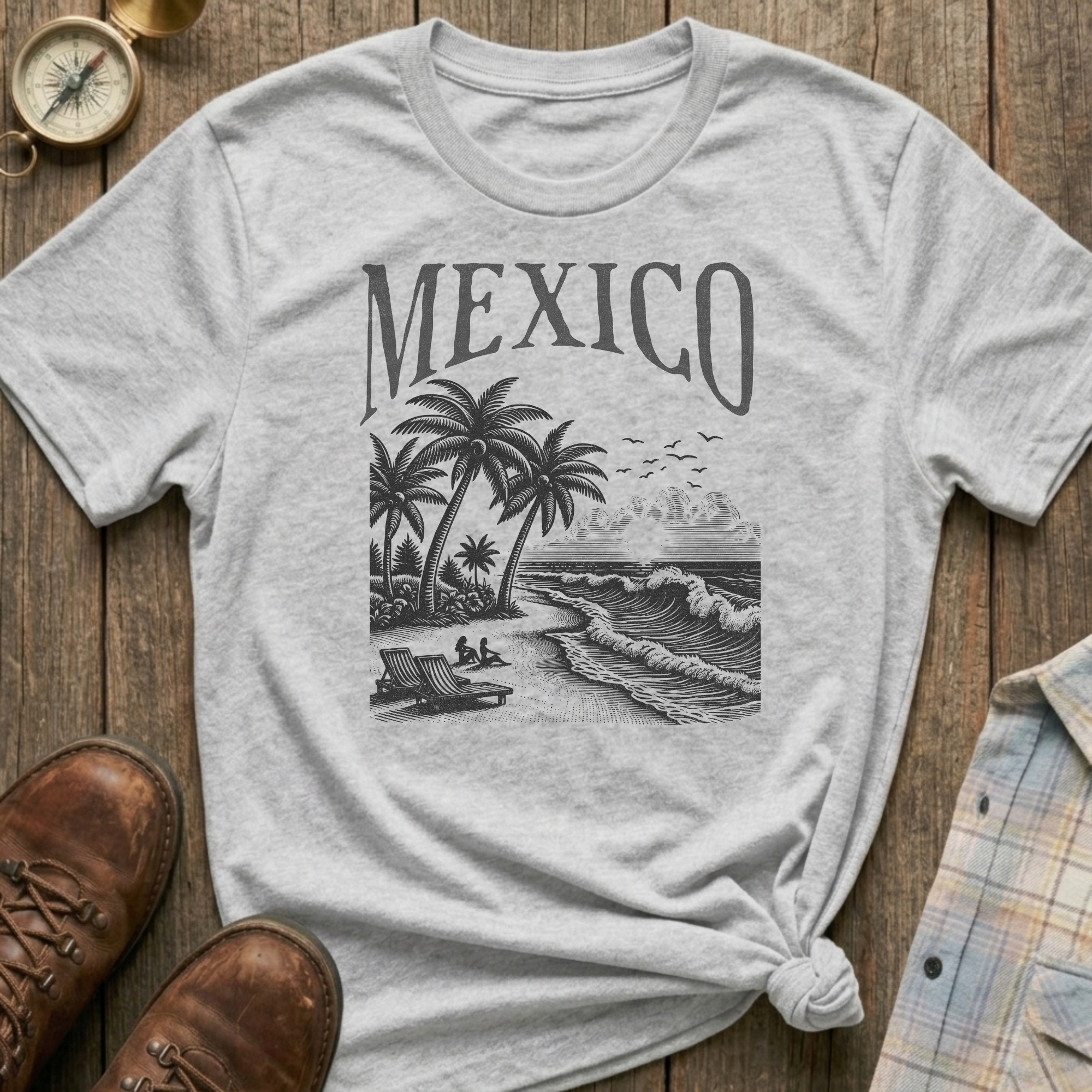 Mexico Beach T‑Shirt