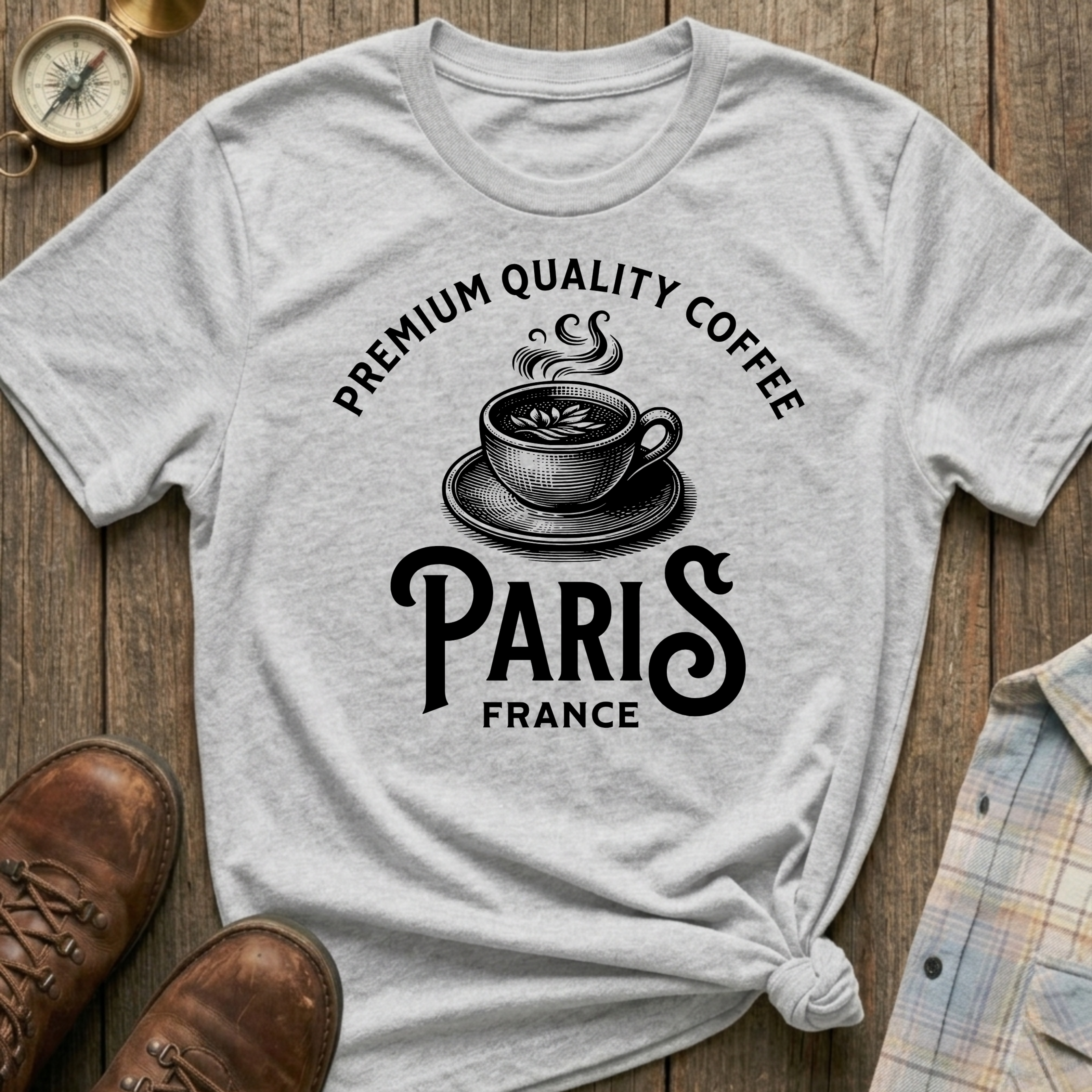 Paris Coffee T-Shirt