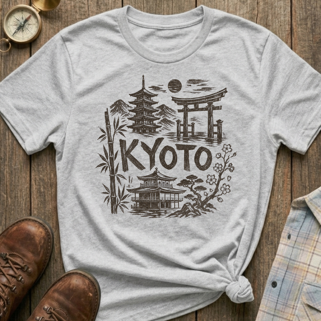 Kyoto Sketch T-Shirt