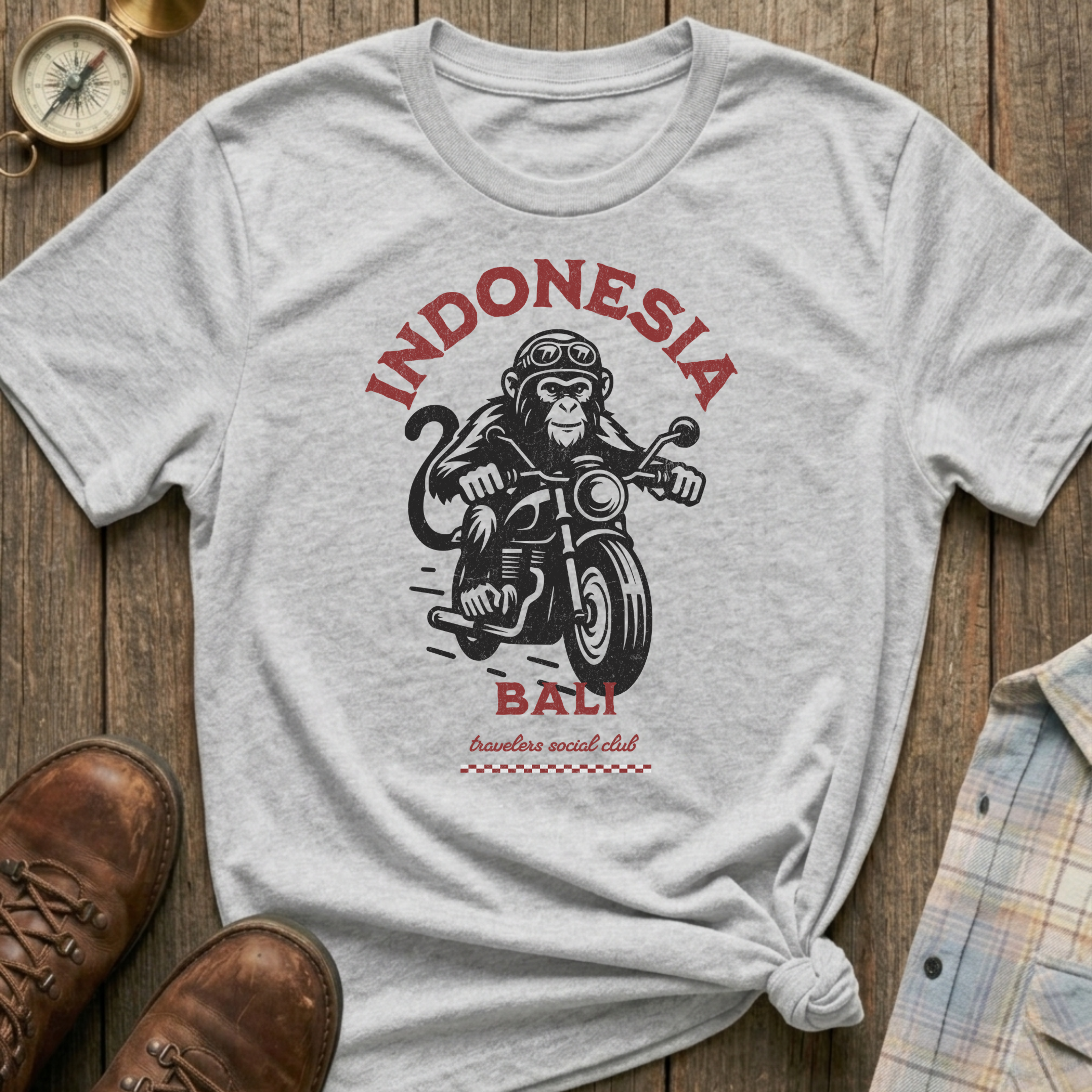 Bali Cool Monkey T-Shirt