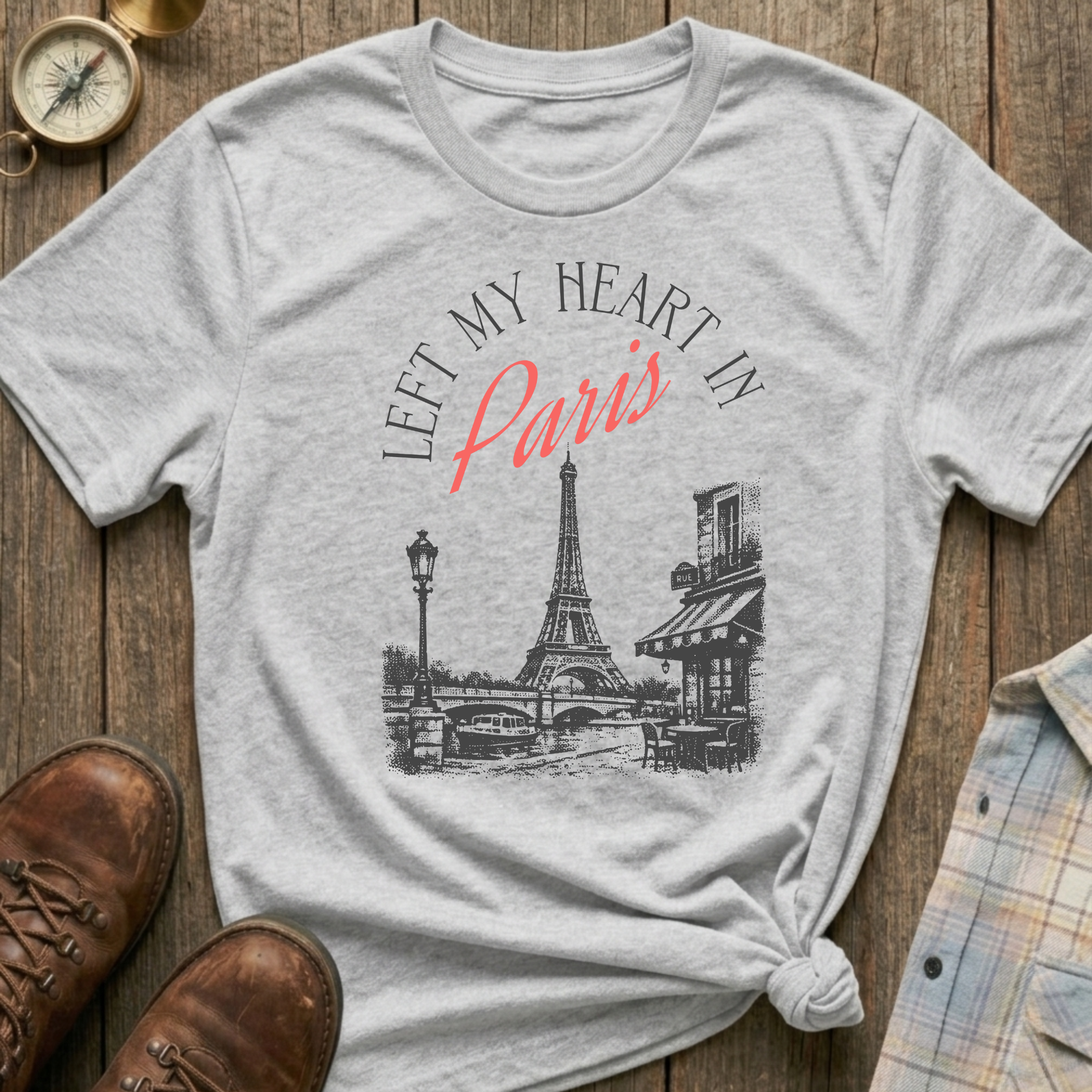 Paris Heart T-Shirt
