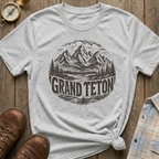 Grand Teton Sketch T-Shirt